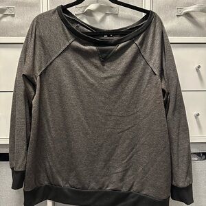 Grace & Lace Charcoal Sweatshirt